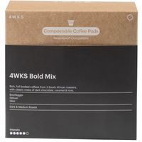 4WKS Bold Mix Compostable Coffee Pods 